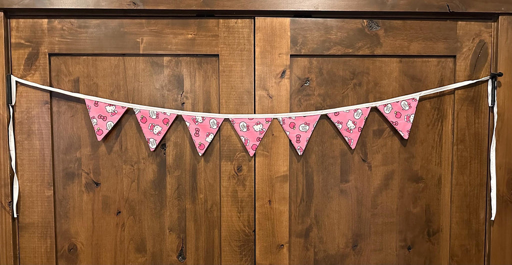 Hello Kitty Banner Fabric