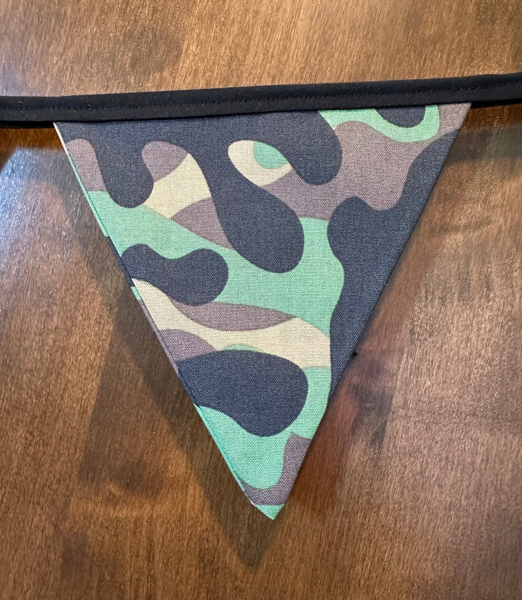 Camo Fabric Banner