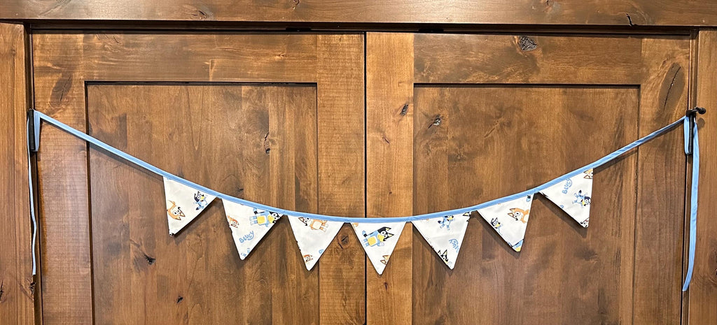 Bluey Fabric Banner