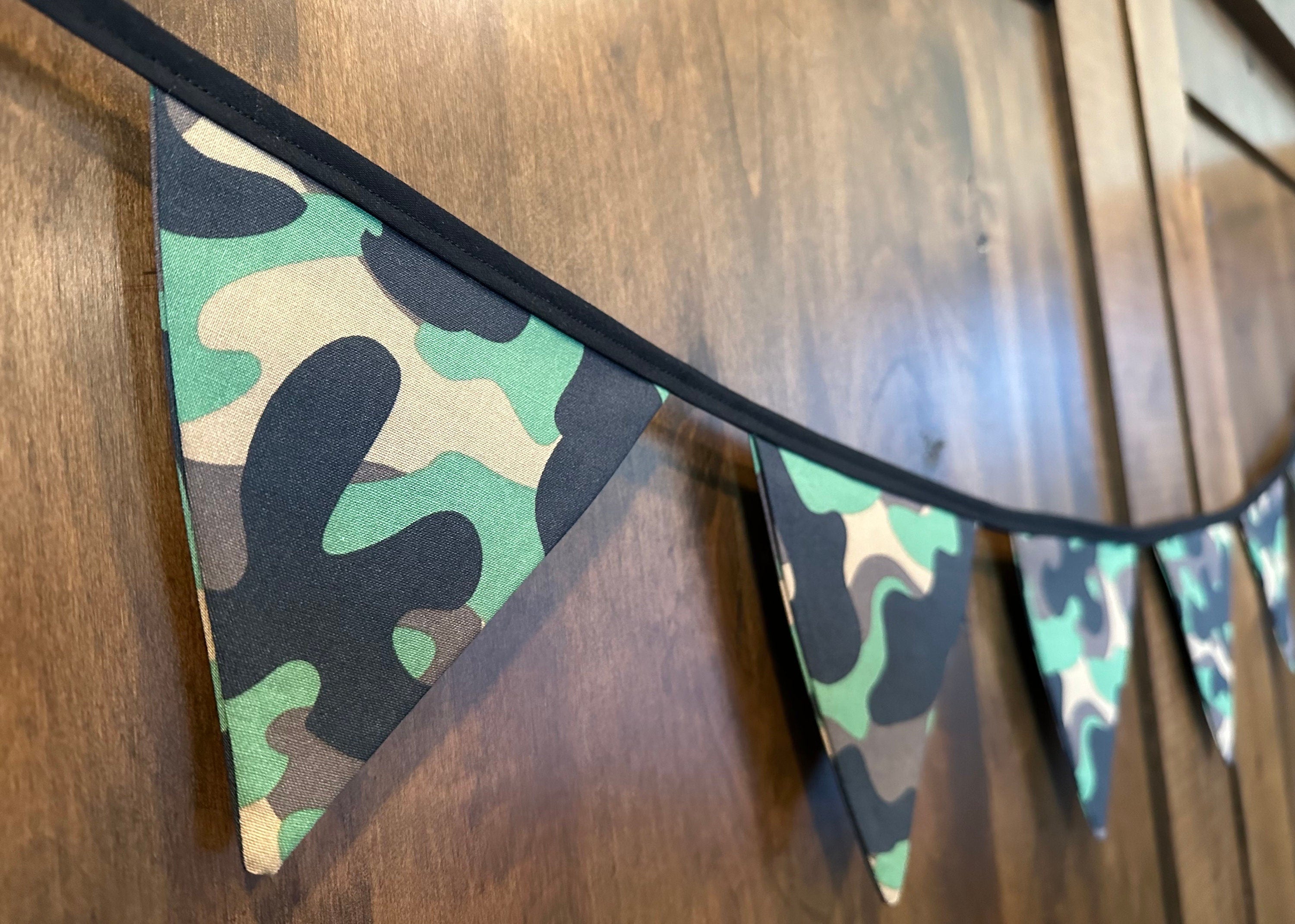 Camo Fabric Banner